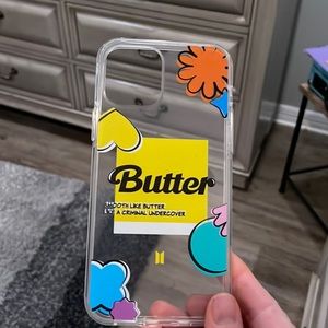 Bts iPhone 12 butter clear case